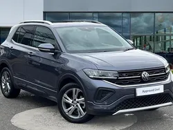 Smokey grey Used 2024 VW T-Cross R-line SUV | £24,281 (A bit pricey)
