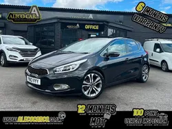 Black Used 2013 Kia Ceed 4 Hatchback | £5,995 (Fair price)