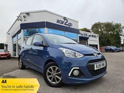 Blue Used 2015 Hyundai i10 Premium Hatchback | £8,498 (Fair price)