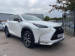 White Used 2017 Lexus NX300h Sport Line SUV | £15,500 (Fair price)
