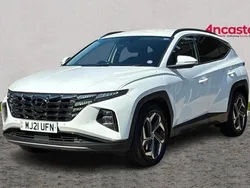 White Used 2021 Hyundai Tucson Premium SUV | £21,199 (Good price)