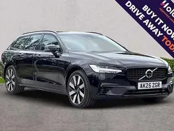 Black New 2025 Volvo V90 Plus Estate | £48,990 (Expensive)