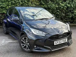 Black Used 2022 Toyota Yaris Hybrid Design Hatchback | £14,999 (Fair price)
