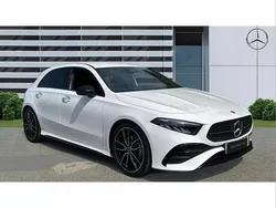 White Used 2025 Mercedes A200 AMG Line Premium Hatchback | £30,316 (Expensive)