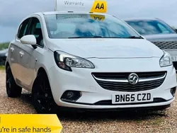 White Used 2015 Vauxhall Corsa SRi Hatchback | £5,995 (Fair price)