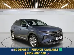 Blue Used 2022 Hyundai Tucson Premium SUV | £15,299 (Fair price)