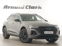 Grey Used 2024 Audi Q8 e-tron Black Edition SUV | £47,998 (Expensive)