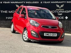 Red Used 2014 Kia Picanto 2 Hatchback | £3,295 (Fair price)