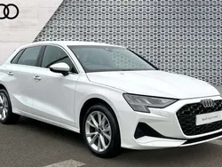 White Used 2024 Audi A3 Sport Hatchback | £23,091