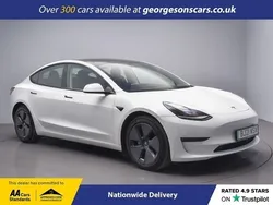White Used 2021 Tesla Model 3 Long Range Sedan | £20,340 (Expensive)