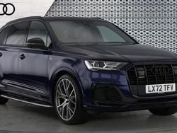 Blue Used 2022 Audi Q7 Comfort SUV | £52,500 (Expensive)