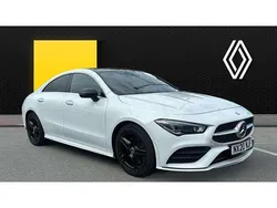 White Used 2020 Mercedes CLA220 AMG Line Premium Plus Sedan | £22,370 (Fair price)
