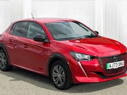 Elixir red Used 2024 Peugeot e-208 Allure+ Hatchback | £14,595 (Good price)