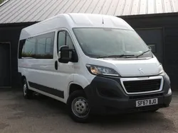 White Used 2017 Peugeot Boxer Van | £16,000 (A bit pricey)