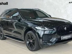Metallic santorini black Used 2023 Jaguar F-Pace R-Dynamic SUV | £31,769 (Fair price)
