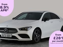 White Used 2022 Mercedes CLA180 AMG Line Premium Sedan | £23,296 (Fair price)
