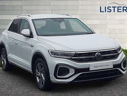 White Used 2023 VW T-Roc R-line SUV | £25,795 (Fair price)