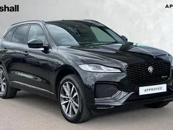 Santorini black metallic Used 2023 Jaguar F-Pace R-Dynamic SUV | £39,370 (Fair price)