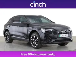 Black Used 2022 Audi e-tron Black Edition SUV | £23,989 (Fair price)