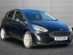 Shadow black Used 2019 Ford Fiesta Titanium Hatchback | £8,000 (Fair price)