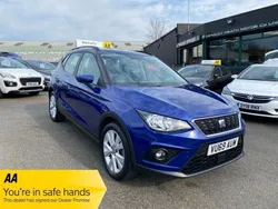 Blue Used 2019 Seat Arona SE Technology SUV | £8,995 (Fair price)