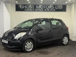 Black Used 2008 Toyota Yaris Hatchback | £995 (Fair price)