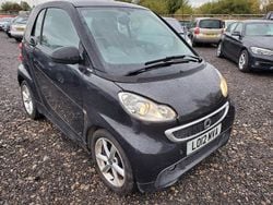 Black Used 2012 Smart ForTwo Coupé Pulse Coupe | £2,795 (Good price)