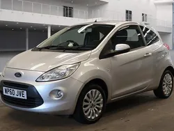 Silver Used 2010 Ford Ka Zetec Hatchback | £2,000 (Fair price)