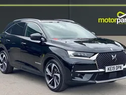 Black Used 2019 DS Automobiles DS7 Crossback Ultra Prestige SUV | £16,500 (Fair price)
