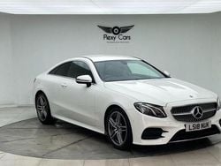 White Used 2018 Mercedes E220 AMG line Coupe | £15,189 (Super price)