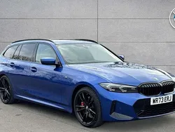 Blue Used 2023 BMW 320 M Sport Estate | £32,500 (Expensive)