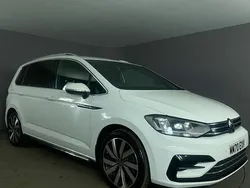 White Used 2020 VW Touran R-line MPV | £18,499 (Fair price)