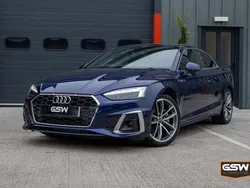 Blue Used 2021 Audi A5 S-Line Coupe | £22,995 (Good price)