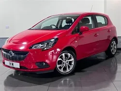 Red Used 2017 Vauxhall Corsa Hatchback | £7,395 (Fair price)