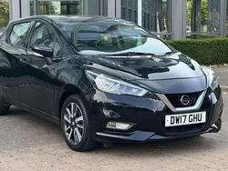 Black Used 2017 Nissan Micra Acenta Hatchback | £6,890 (Fair price)