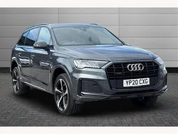 Daytona grey met Used 2020 Audi Q7 Black Edition SUV | £34,995 (Fair price)