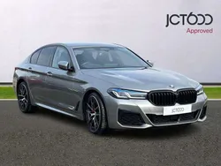 Grey Used 2021 BMW 530 M Sport Sedan | £27,900 (Fair price)