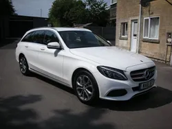 White Used 2016 Mercedes C350 Estate | £11,995 (Fair price)