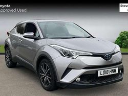 Silver Used 2018 Toyota C-HR SUV | £14,314 (Fair price)