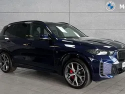 Blue Used 2024 BMW X5 M Sport SUV | £56,937 (Fair price)