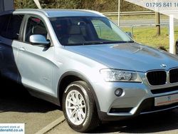 Blue Used 2014 BMW X3 Sport Line SUV | £9,790 (Good price)