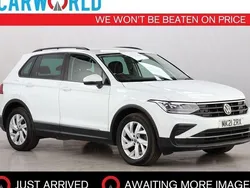 White Used 2021 VW Tiguan Life SUV | £15,971 (Super price)