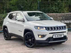 White Used 2018 Jeep Compass Limited SUV | £9,350 (Fair price)