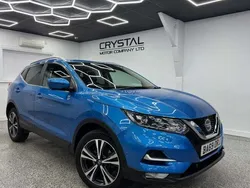 Blue Used 2018 Nissan Qashqai N-Connecta SUV | £11,495 (A bit pricey)