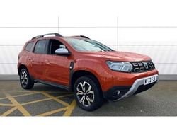 Orange Used 2022 Dacia Duster Prestige SUV | £12,465 (Fair price)