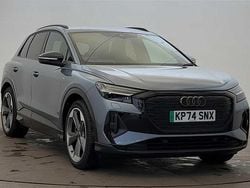 Blue Used 2024 Audi Q4 e-tron Black Edition SUV | £33,980 (Good price)