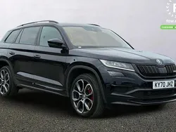 Black Used 2020 Skoda Kodiaq vRS SUV | £28,299 (Fair price)