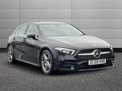 Black Used 2018 Mercedes A200 AMG line Hatchback | £13,595 (Fair price)
