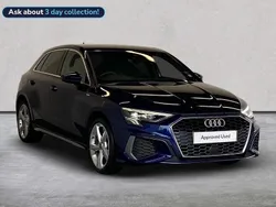 Blue Used 2021 Audi A3 e-tron S-Line Hatchback | £18,540 (Fair price)