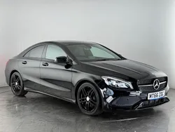 Black Used 2017 Mercedes CLA200 AMG line Coupe | £11,700 (Good price)